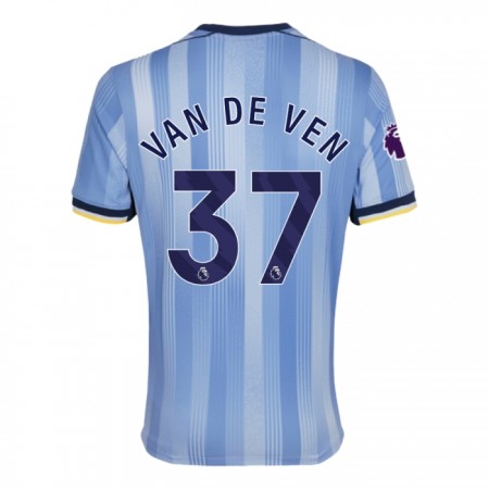 Tottenham Hotspur Van De Ven 37 Venkovní 2024-25 - Fotbalové Dresy (S/S)